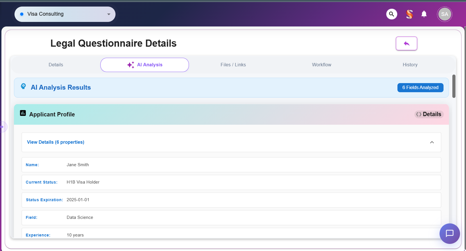 Space Lizit Dashboard Integration